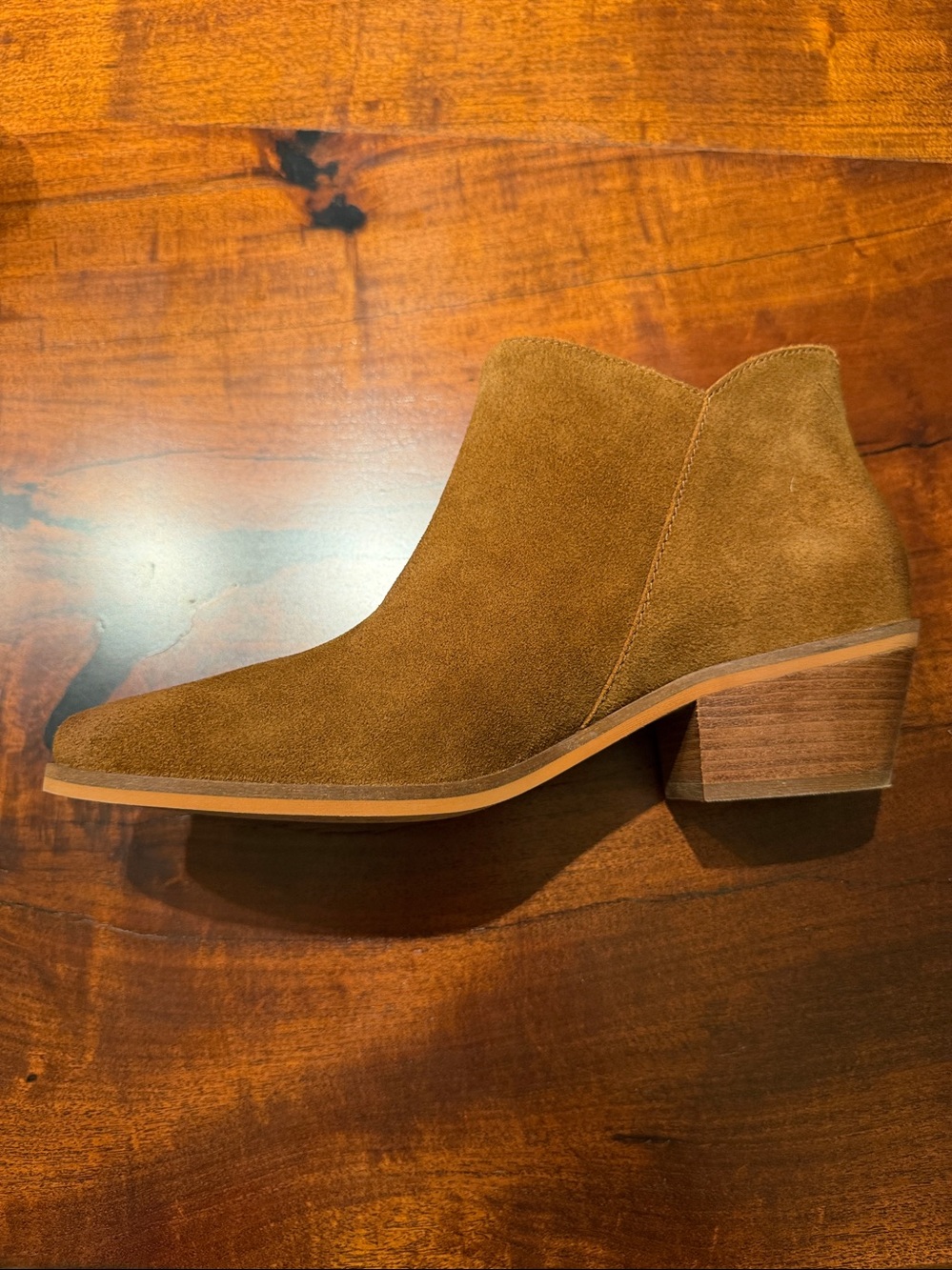 Brand New Cole Haan Women’s Tan Suede Ankle Bootie